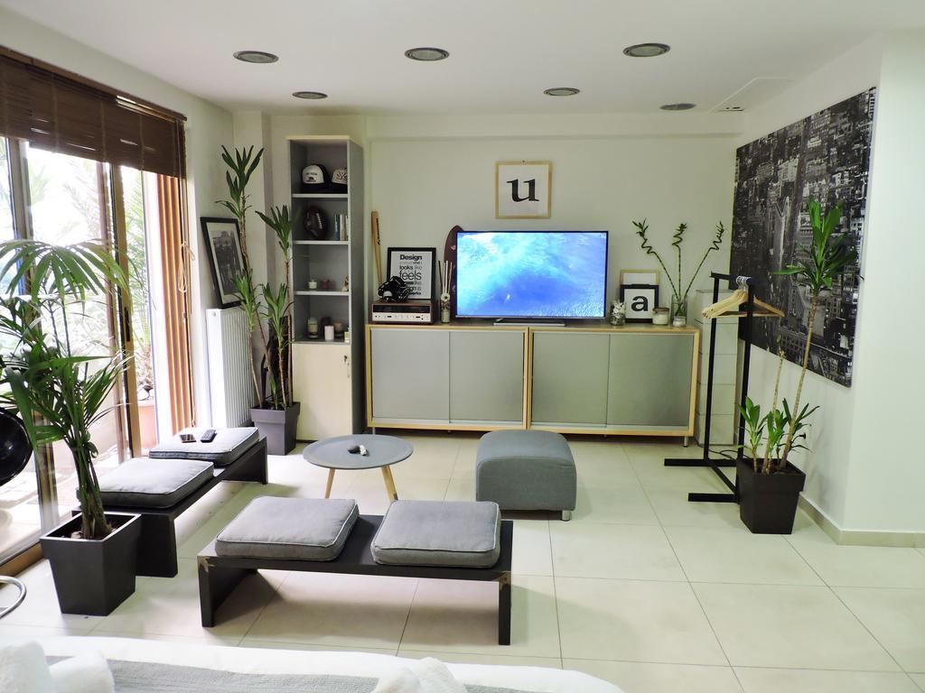 Luxurious Loft With Garden Lägenhet Aten Exteriör bild